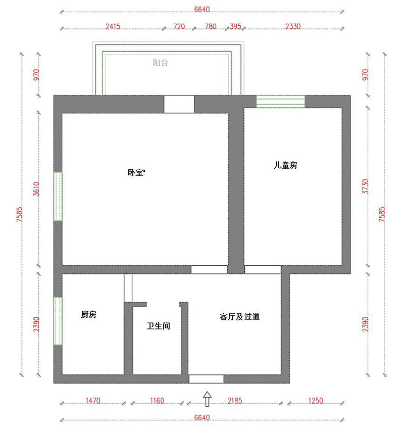 濱河東里現(xiàn)代簡約風格戶型圖裝修效果圖